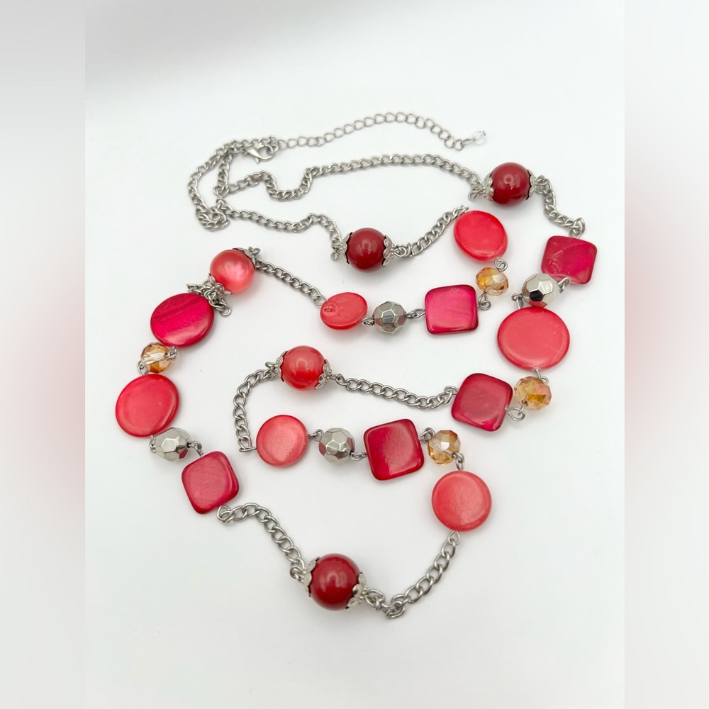 MIXED BEADED NECKLACE